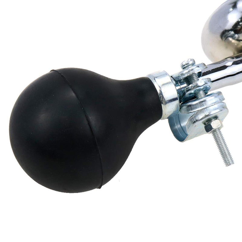 [Australia - AusPower] - AUTUT 2 Pcs Bugle Horn Retro Clown Horn Kids Bike Horn Metal Air Horn with Squeeze Bulb for Bicycle, Golf Cart 
