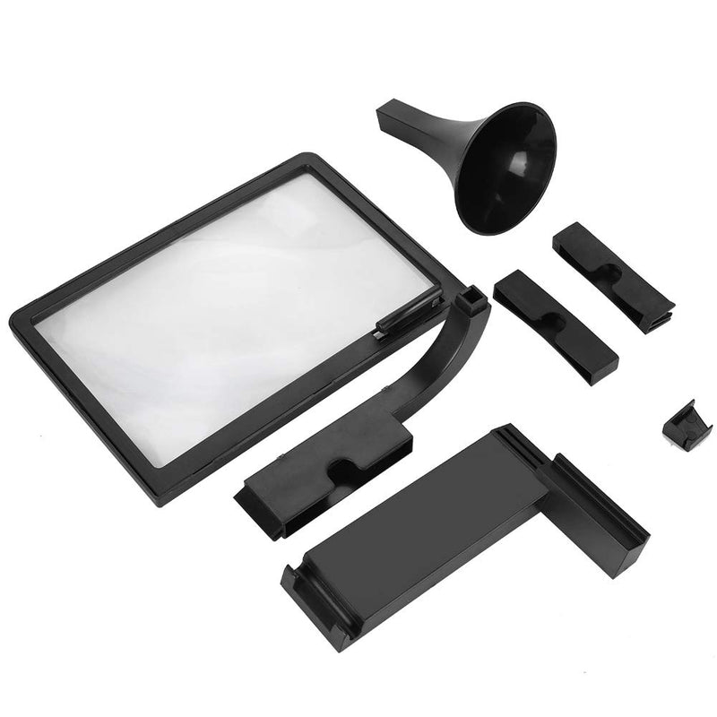 [Australia - AusPower] - Wendry Phone Screen Amplifier, Mobile Phone Screen Magnifier, 3D Smart Mobile Phone Movies Amplifier, 3D Video HD Magnifier Bracket for Any Smartphone 