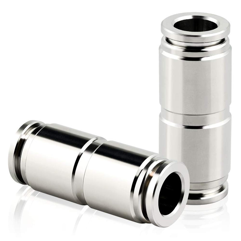 [Australia - AusPower] - TAILONZ PNEUMATIC 304 Stainless Steel Straight - 6mm Tube OD Push to Connect Tube Fittings Push Lock PU-6 (Pack of 1) 6mm OD 