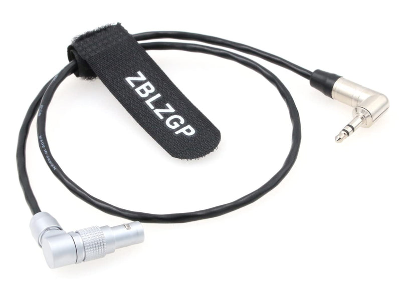 [Australia - AusPower] - ZBLZGP 3.5mm TRS to Rotatable 5 Pin Tentacle Sync Timecode Cable for ARRI Alexa/Sound Devices 