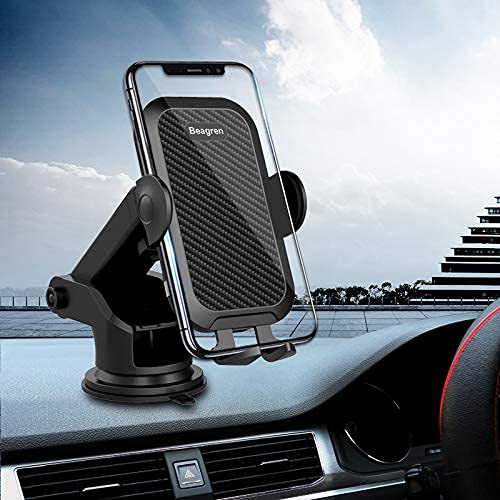 [Australia - AusPower] - Beagren Wireless Car Charger, 15W Qi Fast Charging Auto-Clamping Phone Car Holder Compatible for iPhone 13/Max/12/Xs Max/XR/X/8Plus Samsung S20/S10/Note10 