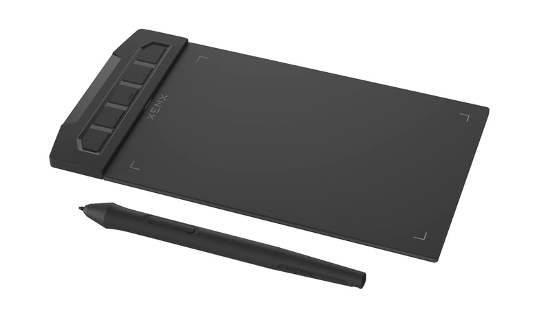 [Australia - AusPower] - XENX X1-640 Ultra-thin Graphic Drawing Tablet 6x4 inch with 8192 Pressure Levels Battery-Free Pen for Digital Art, Design, E-learning/Online Classes, OSU Gaming, Compatible with Windows, Mac & Android 