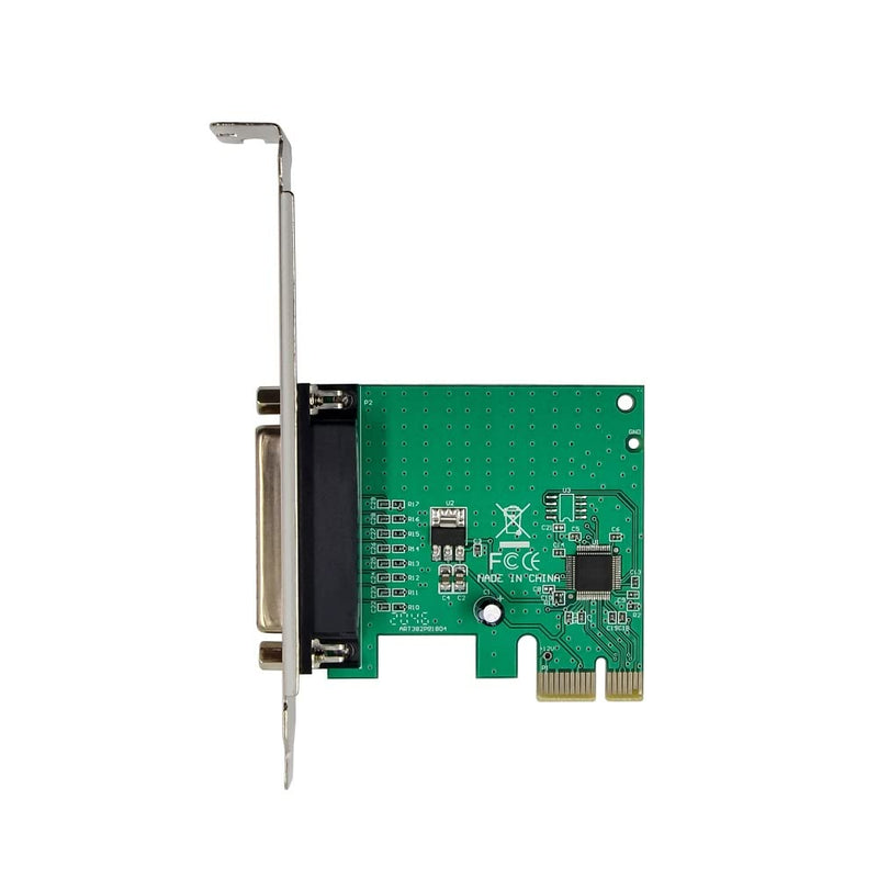[Australia - AusPower] - X-MEDIA XM-PEX-1P PCI-E 1-Port DB25 Parallel PCI Express (PCIe x1) Card - IEEE 1284 Parallel Adapter Card - WCH382L Chipset - Supports ECP/EPP/SPP 