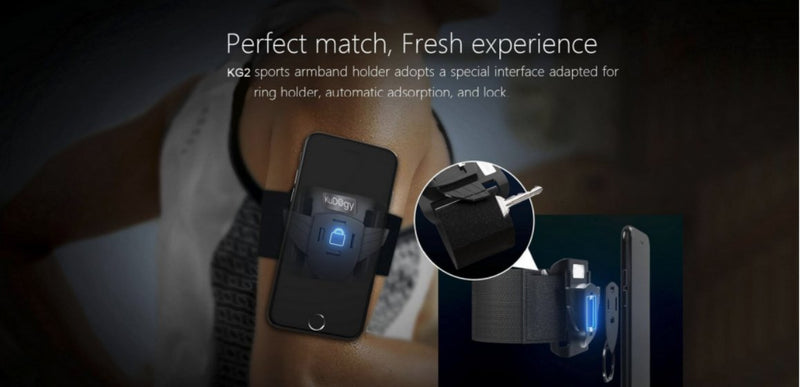 [Australia - AusPower] - KuDOgy KG2 Smart Holder Set -Phone Armband | Smart Ring | Magnetic Car Holder 