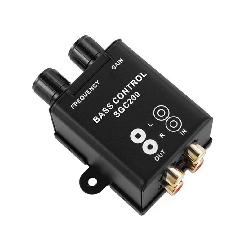 [Australia - AusPower] - Product Name: bass Remote Control knob, car bass Controller, car Amplifier General bass knob, Volume Regulator bass Controller knob 4x5x3cm 