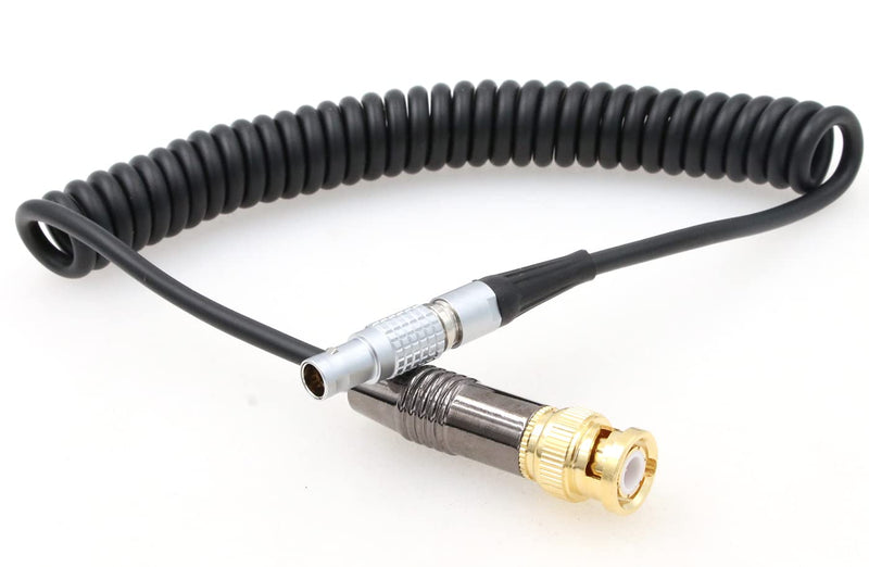 [Australia - AusPower] - ZBLZGP Timecode Sync Cable| BNC to 5 Pin SMPTE Timecode Cable for ARRI Alexa Mini/XT Camera| Sound Devices ZAXCOM coiled cable 