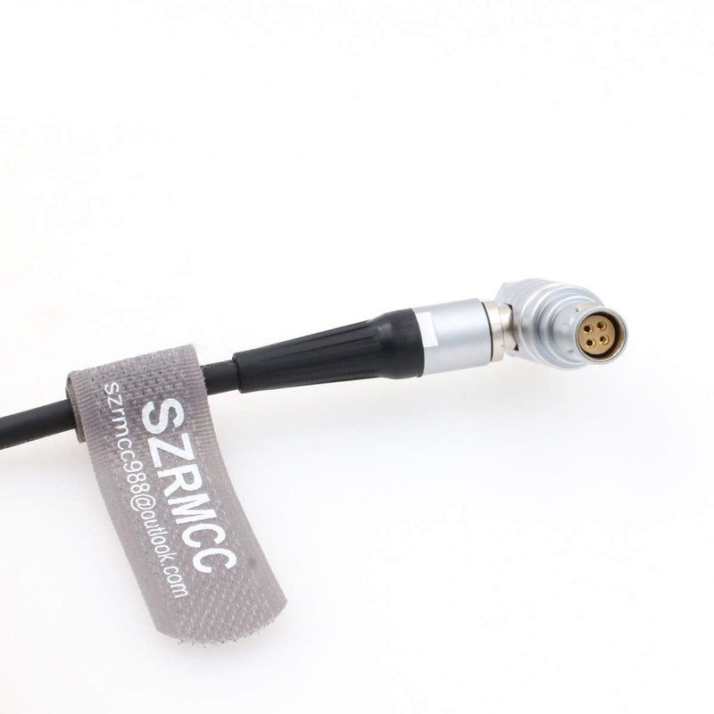 [Australia - AusPower] - SZRMCC D-Tap to 1B 4 Pin Female Power Cable for EOS Canon Mark II C100 C200 C300 C500 (Right Angle Cable) Right Angle Cable 