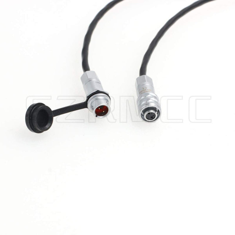 [Australia - AusPower] - SZRMCC Weipu 2 Pin Male to 2 Pin Female Extension Power Cable for Blackmagic Pocket Cinema Camera 4K BMPCC 