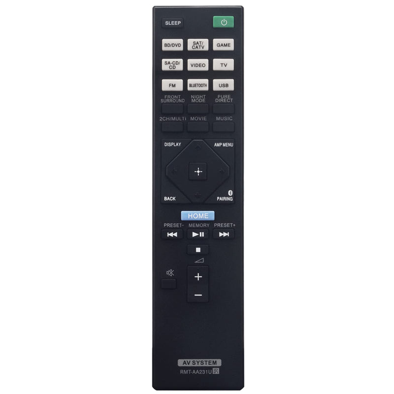 [Australia - AusPower] - RMT-AA231U New Replace Remote Control fit for Sony 7.2ch Home Theater AV Receiver STR-DH770 STRDH770 