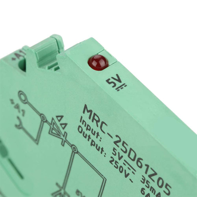 [Australia - AusPower] - MRC-25D61Z05 5V DIN Rail Relay, PLC Electromagnetic Interface Relay Module Control Board, Ultra-thin PLC relay Electromagnetic Contact Relay 