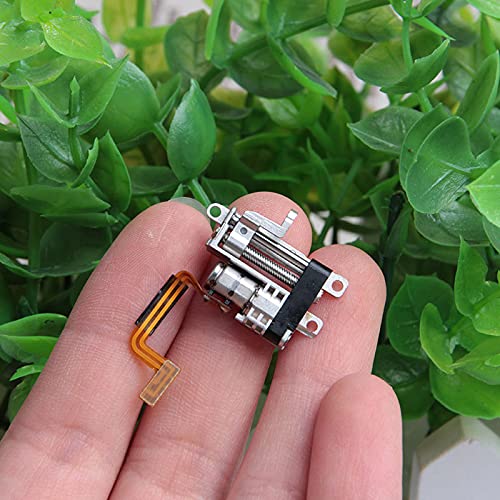 [Australia - AusPower] - Acxico 2 pcs Mini 5mm 2-Phase 4-Wire 3V 5V Planetary Gear Stepper Motor Linear Screw Slider 