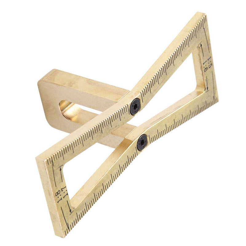 [Australia - AusPower] - Dovetail Guide Tool, DIY Woodworking Dovetail Rule Marker Hand Cut Wood Joints Gauge Dovetail Guide Tool 