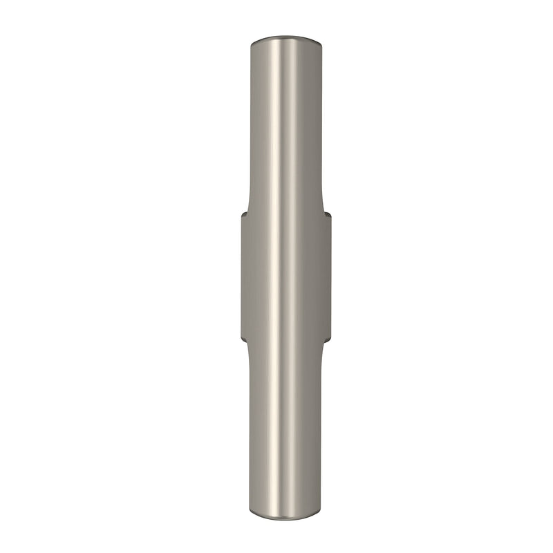 [Australia - AusPower] - Amerock | Cabinet Knob | Satin Nickel | 2-1/2 inch (64 mm) Length | Riva | 1 Pack | Drawer Knob | Cabinet Hardware 