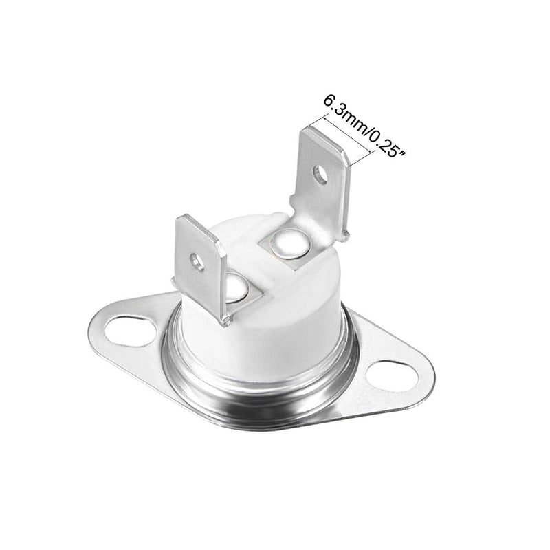 [Australia - AusPower] - uxcell KSD301 Thermostat 160°C/320°F 10A Normally Closed N.C Adjust Snap Disc Temperature Switch for Microwave,Oven,Coffee Maker 5pcs 