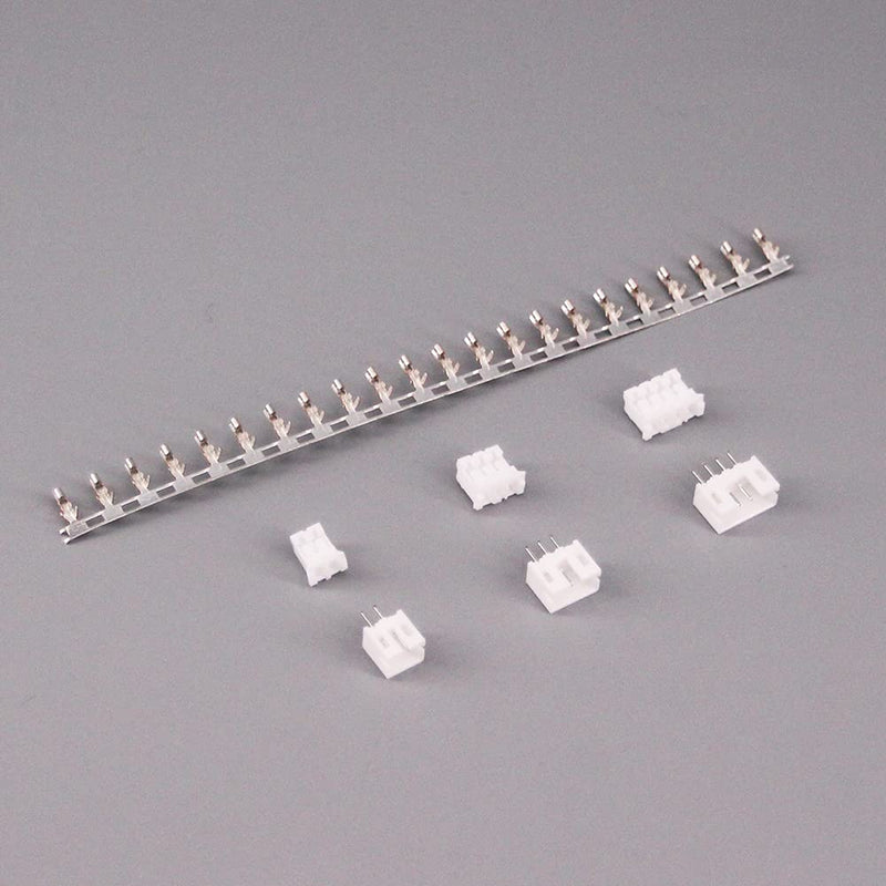 [Australia - AusPower] - RFaha 900pcs JST-PH Kit 2.0mm 2/3/4 Pin Female Head Plug JST Adapter Housing Connector Cable Socket Male Female Crimp DIP Kit(PH#2-4) 