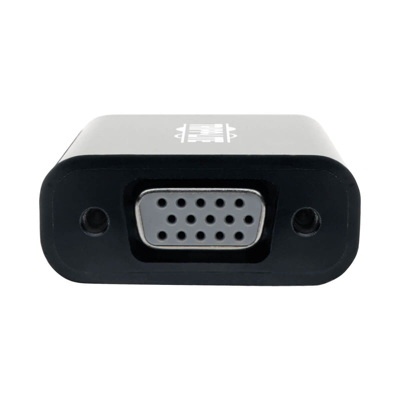 [Australia - AusPower] - Tripp Lite USB C to VGA Adapter Converter 1080P M/F Black USB Type C, USB 3.1 Gen 1, Portable, Thunderbolt 3 (U444-06N-VB-AM) 
