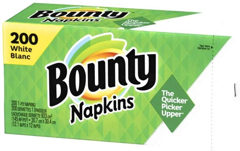 [Australia - AusPower] - Bounty Quilted Napkins, 1 Ply 200 ea 
