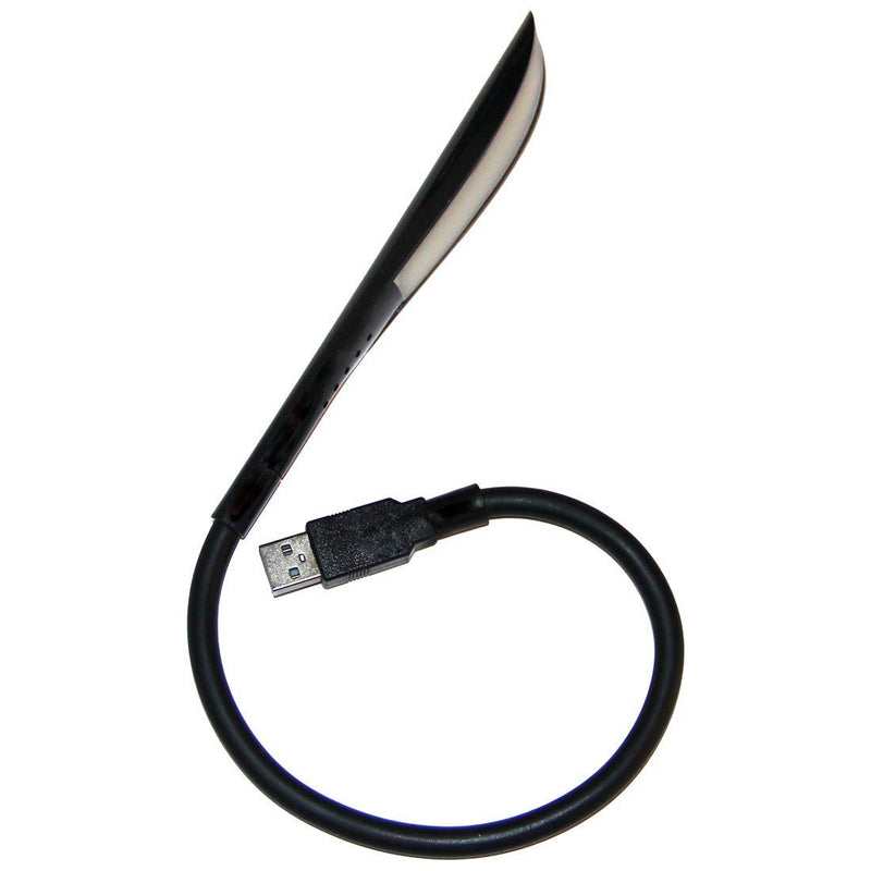 [Australia - AusPower] - USB Reading Lamp with 14 LEDs Dimmable Touch Switch and Flexible Gooseneck for Notebook Laptop, Desktop, PC and MAC Computer + On/Off Setting (14 LED, Black) 14 LED 