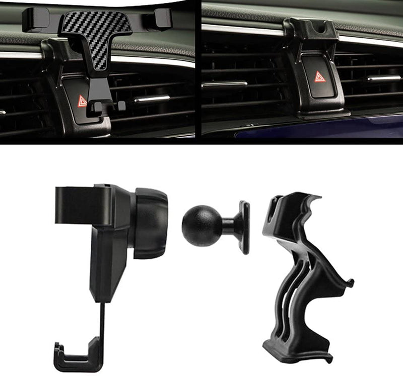 [Australia - AusPower] - GTINTHEBOX Smartphone Cell Phone Holder Compatible with 2016 2017 2018 2019 Honda Civic( Left Hand Driving Room , 3.5-6.0 Inches Phone) 