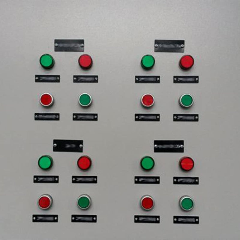 [Australia - AusPower] - Othmro Signal Indicator Dash Light DC 6V, Neon LED Bulbs XD10-3 Red, 40mm 1.57inch Plastic Shell Panel Mount Signal Pilot Dash Directional Lights 15pcs 6mm 15pcs 