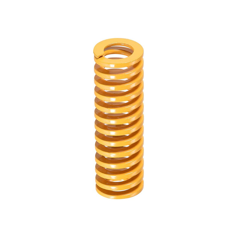 [Australia - AusPower] - uxcell 4pcs 3D Printer Heated Bed Yellow Spring Kit Light Load Compression Leveling Springs 25mm/0.98 Inch 4 
