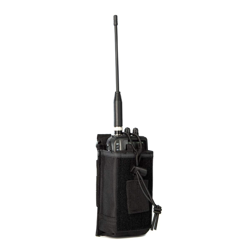 [Australia - AusPower] - Radio Case/Radio Holder Molle Tactical Radio Holster Military Heavy Duty Radios Pouch Bag for Two Ways Walkie Talkies Compatible with Bags/Packs/Duffels by LUITON 1pack 