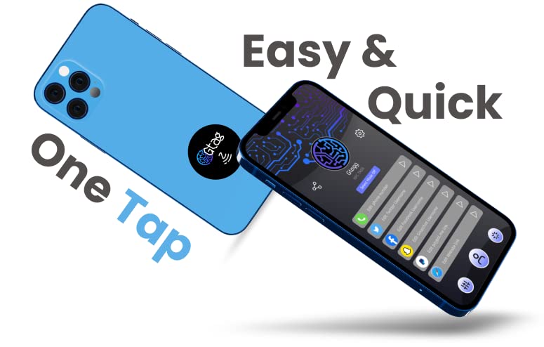 [Australia - AusPower] - Gtagg - Digital Business Card Smart NFC Tags, NFC Card & NFC Key, - for Smart Home, Contact Info, Social Media, Payment, & More, Compatible with iPhone and Android, Fully Programmable & Easy for Use! 