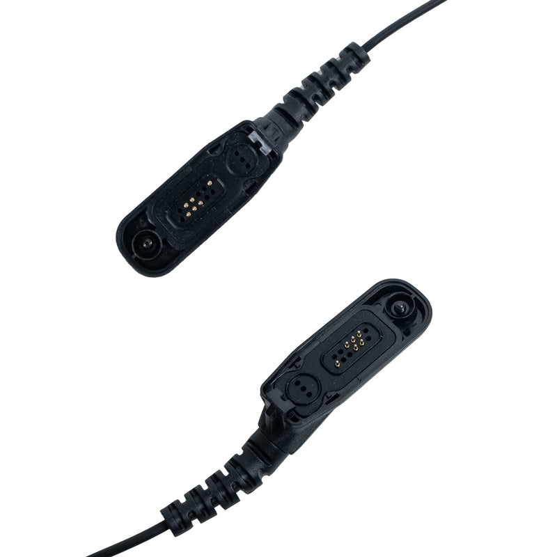 [Australia - AusPower] - XPR 6550 Earpiece,BVMAG Covert Acoustic Tube Earpiece Headset with Ptt Mic for Motorola XPR 7550 7550e APX6000 APX4000 APX7000 XPR7580 XPR7580e XPR7350e 6580 6350 Two Way Radio Walkie Talkie 