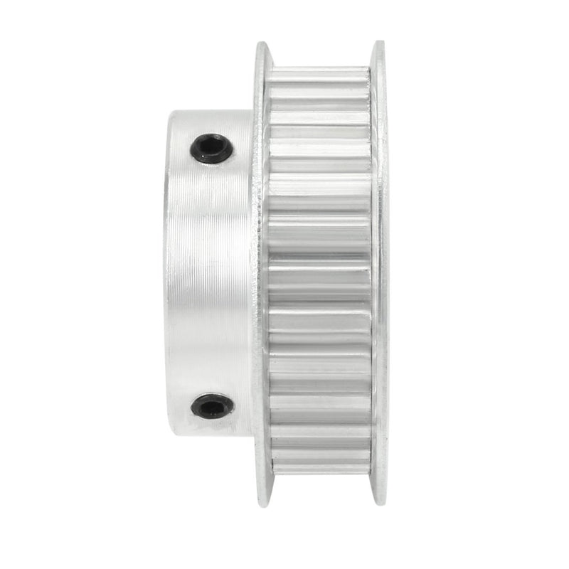 [Australia - AusPower] - uxcell Aluminum 30 Teeth 25mm Bore 5.08mm Timing Belt Pulley for 10mm Belt 