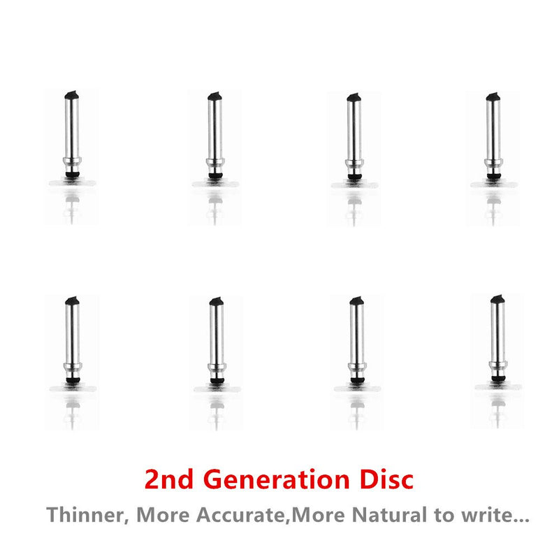 [Australia - AusPower] - MEKO High Precision Replacement Disc Tip New Version Disc Stylus, 8-Pack 