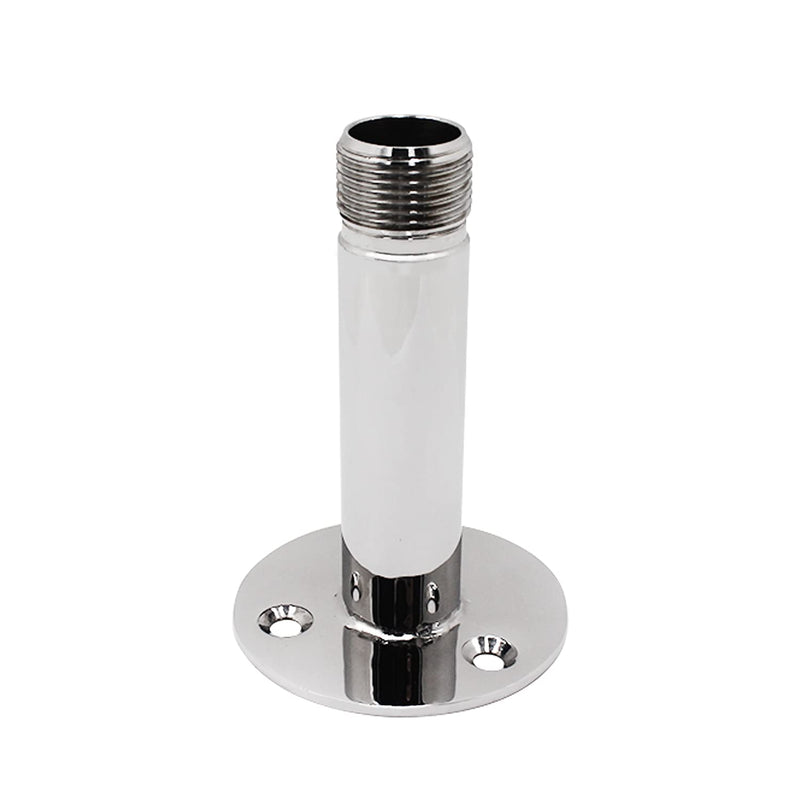 [Australia - AusPower] - Yanyu 1 Inch Marine VHF Antenna Mounts Base,316 Stainless Steel Base Mount for Boat Include Installation Accessories Screws and Rubber Gasket 