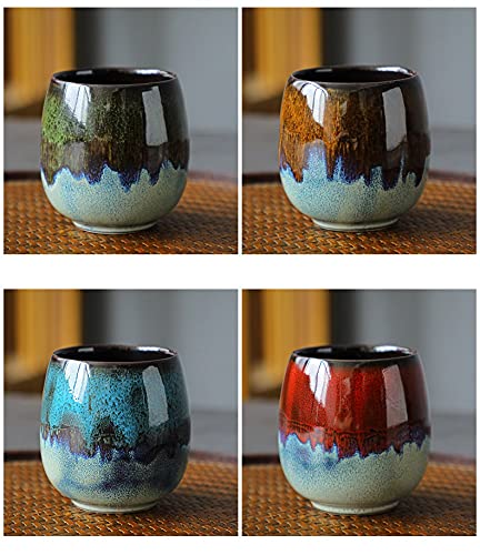[Australia - AusPower] - 2.7 oz (80 ml)Ceramic kiln-change espresso cups small espresso coffee cup spirits cups tasting cups 