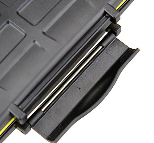 [Australia - AusPower] - JJC MC-SD6CF3 Rugged Water-Resistant Memory Card Case fits 3x CF / 6x SD Cards, Black 