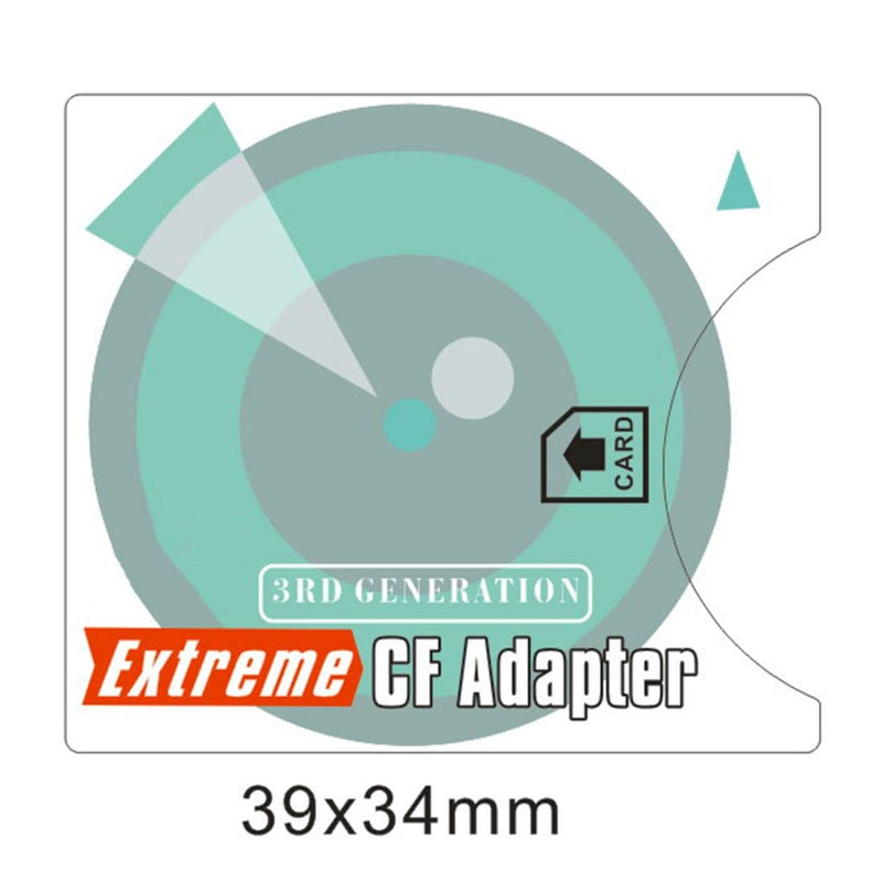 [Australia - AusPower] - CY SD SDHC SDXC to CF Compact Flash Memory Card Adapter Reader Type I High-Speed Extreme CF to SD Card Reader Adapter blue 