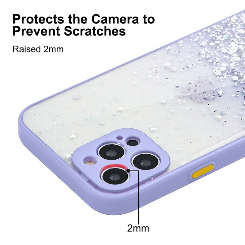 [Australia - AusPower] - Yoedge Shiny Case for Huawei P30 Lite / P30 lite New Edition/nova 4e, Glitter Bumper Protective Cover, Sparkle Bling Clear Phone Case Compatible with Huawei P30 lite New Edition 6.15 inch,Purple Purple for Huawei P30 Lite / Lite New Edition / nova 4e 