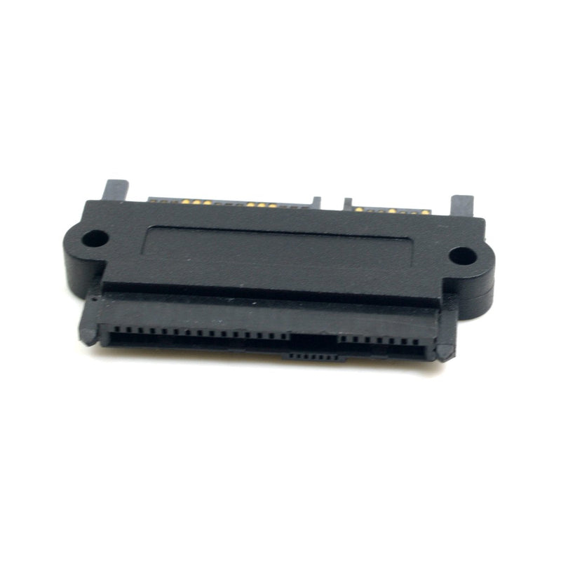 [Australia - AusPower] - CY SATA Hard Disk Drive Raid Adapter with 15 Pin 7 Pin + 15 Pin to SFF-8482 SAS 22 Pin Converter Adapter Straight 