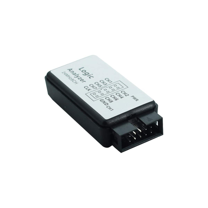 [Australia - AusPower] - DEVMO 24MHz 8CH 24MHz 8 Channel USB Logic Analyzer Device with EMI Ferrite Ring USB Cable UART IIC SPI Debug Compatible with Ar-duino ARM FPGA M100 SCM 