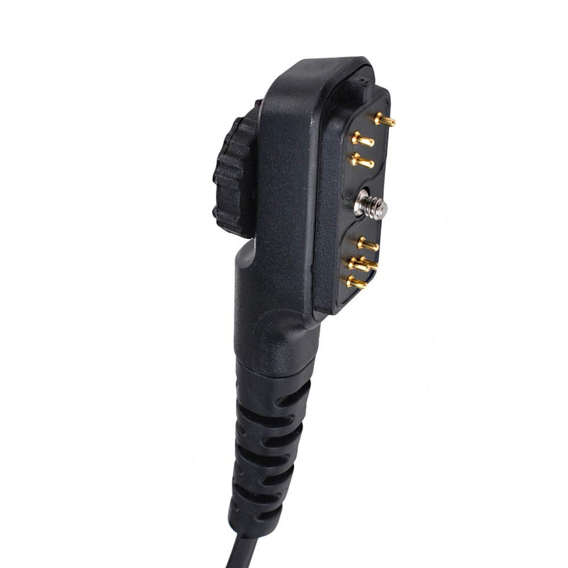 [Australia - AusPower] - AIRSN PD782 Earpiece for Hytera Radio PD702,PD780 Walkie Talkie with MIC and PTT FBI Style Acoustic Tube Surveillance Headset 