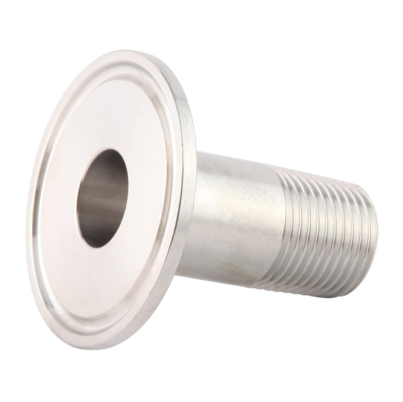 [Australia - AusPower] - Metaland 1.5" Tri Clamp to 1/2" NPT Male Fitting Stainless Sanitary Home Brew Adapter (Ferrule OD 50.5mm) 