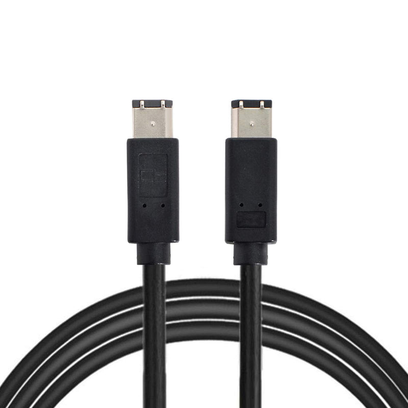 [Australia - AusPower] - chenyang CY 1394a 6 PIN / 6PIN FireWire 400 to FireWire 400 6-6 ilink Cable IEEE 1394 1.8m Black 