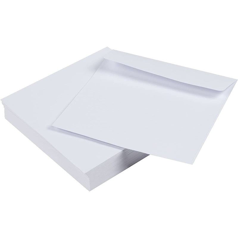 [Australia - AusPower] - Best Paper Greetings Square Envelopes for 5x5 Inch Cards (50 Count), White 