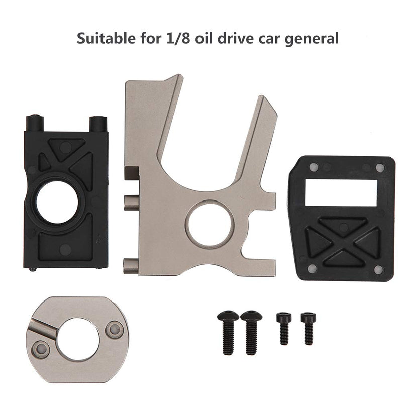 [Australia - AusPower] - VGEBY Motor Base Mounting Parts, Electric Vehicle Brushless Motor Mounting Holder with Fixed Mount for 1/8 RC Car Accessory 