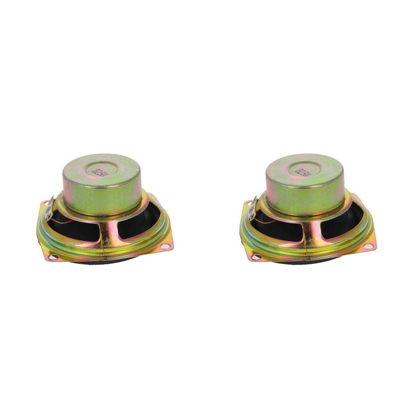 [Australia - AusPower] - Fielect 2Pcs DIY Magnetic Speaker 5W 8 Ohm 66mm Diameter Round Shape Replacement Loudspeaker 