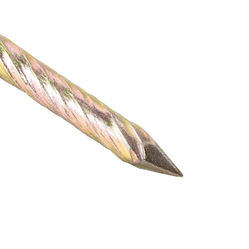 [Australia - AusPower] - uxcell Spiral Deck Nails Carbon Steel Nail Spiral Shank 53mmx2.5mm(LxD), 100 Pcs 