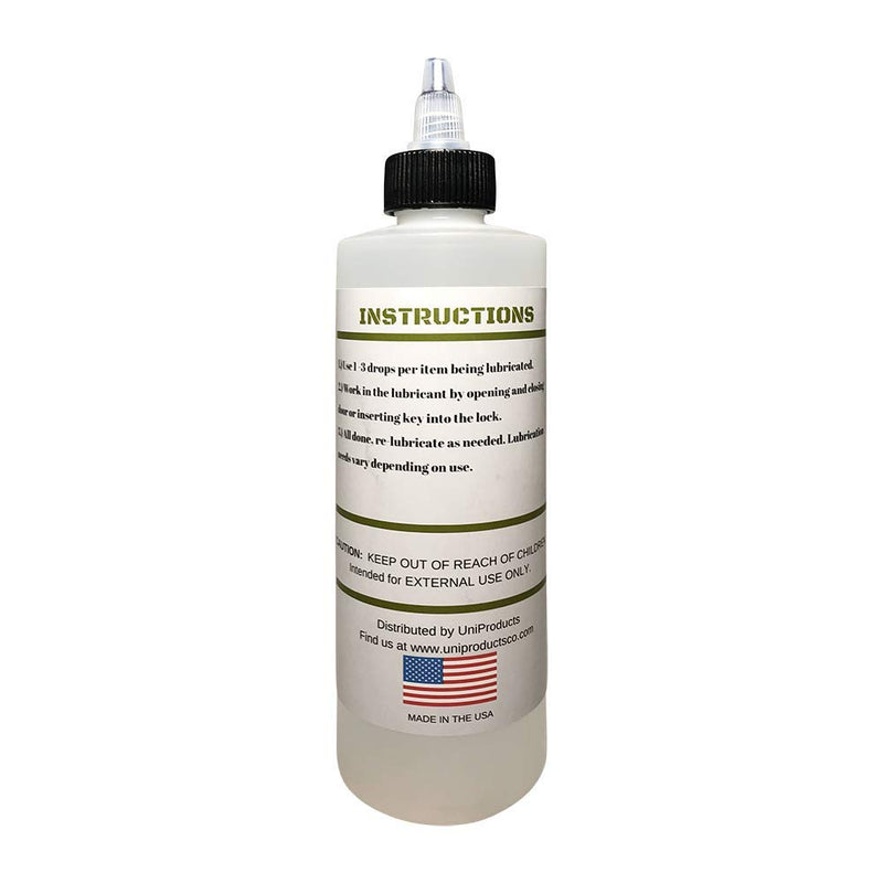 [Australia - AusPower] - Door, Lock, and Hinge Lubricant - 8 Oz - Great for Sliding Doors, Garage Doors, Stiff Hinges, and Stuck Locks (1) 