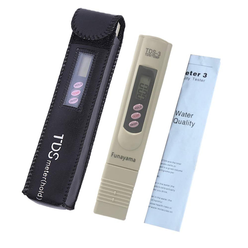 [Australia - AusPower] - TDS Meter Digital Water Tester, Upgraded Water Tester Meter, 3 in 1 TDS, 0-9999 ppm Meter and Temperature Meter, tds Tester for Drinking Water, Swinging Pool, Aquariums and More 