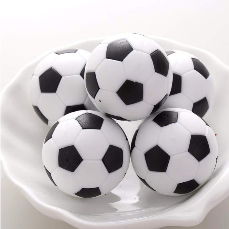 [Australia - AusPower] - BESPORTBLE 12 Pcs Table Soccer 31mm Foosball Replacement Balls Mini Table Footballs Soccer Game Ball Accessory (Black) 