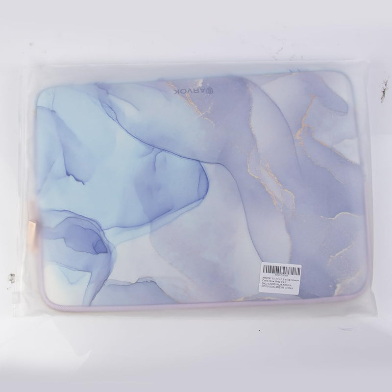 [Australia - AusPower] - ARVOK 15 15.6 16 inch Laptop Sleeve for MacBook Pro 15 inch/MacBook Pro 16 inch Water-Resistant Laptop Case Notebook Computer/Tablet Pouch Cover for HP/Dell/Lenovo/Asus/Acer/Samsung with Extra Bag 15-15.6 inch Blue Ink Painting 