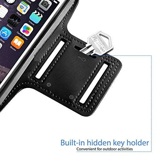 [Australia - AusPower] - Armband for iPhone 8 Plus, 7 Plus, 6 Plus, 6s Plus, iPod Galaxy S5, S6, S6 Edge, S7 Edge Plus by Slbstores (5.5 inch) Workout Band 