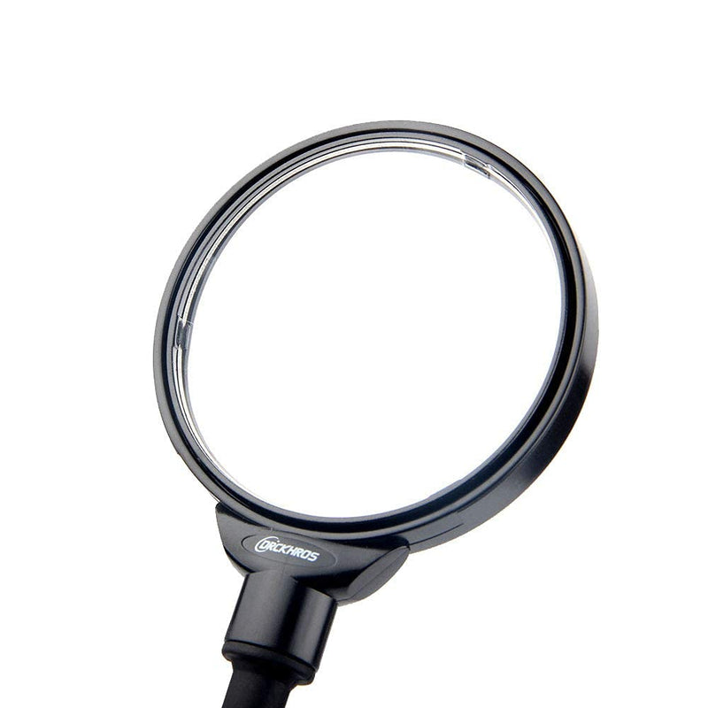 [Australia - AusPower] - Bike Mirror Rotatable And Adjustable Wide Angle Rear View Shockproof Convex Mirror Universal For Bike Bicycle 